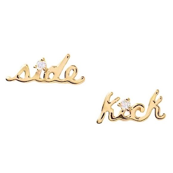 KATE SPADE • Say Yes Side Kick Earrings - Picture 1 of 6